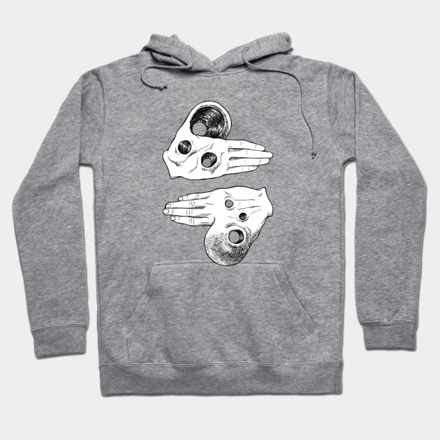 Wormhole Hands Hoodie by DirtySlacks